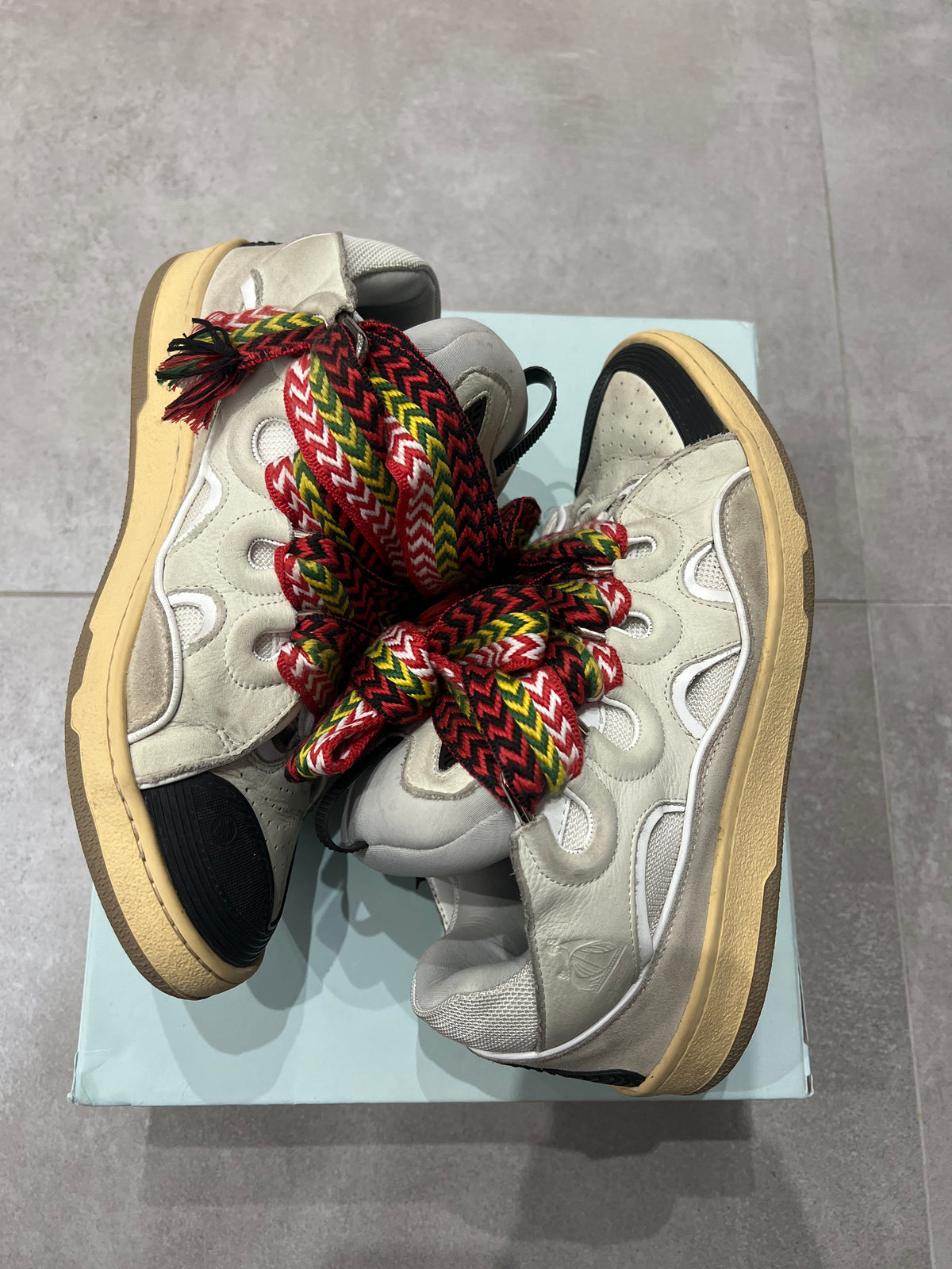 Lanvin Curb White Invory