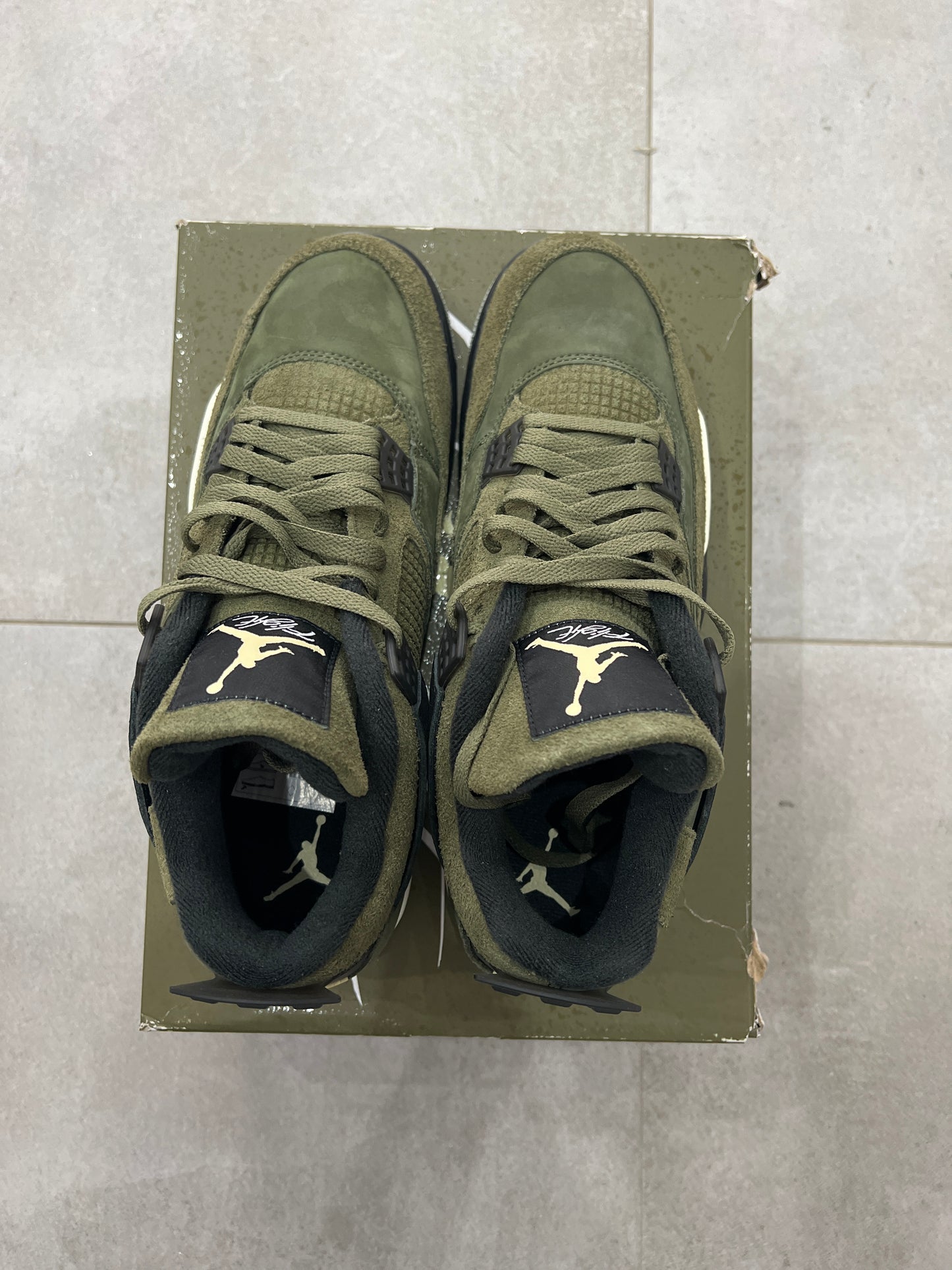 Jordan 4 Craft Olive