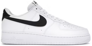 Nike Air Force 1 Low '07 White Black Pebbled Leather