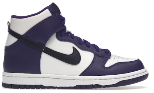 Nike Dunk High Electro Purple Midnight Navy (GS)