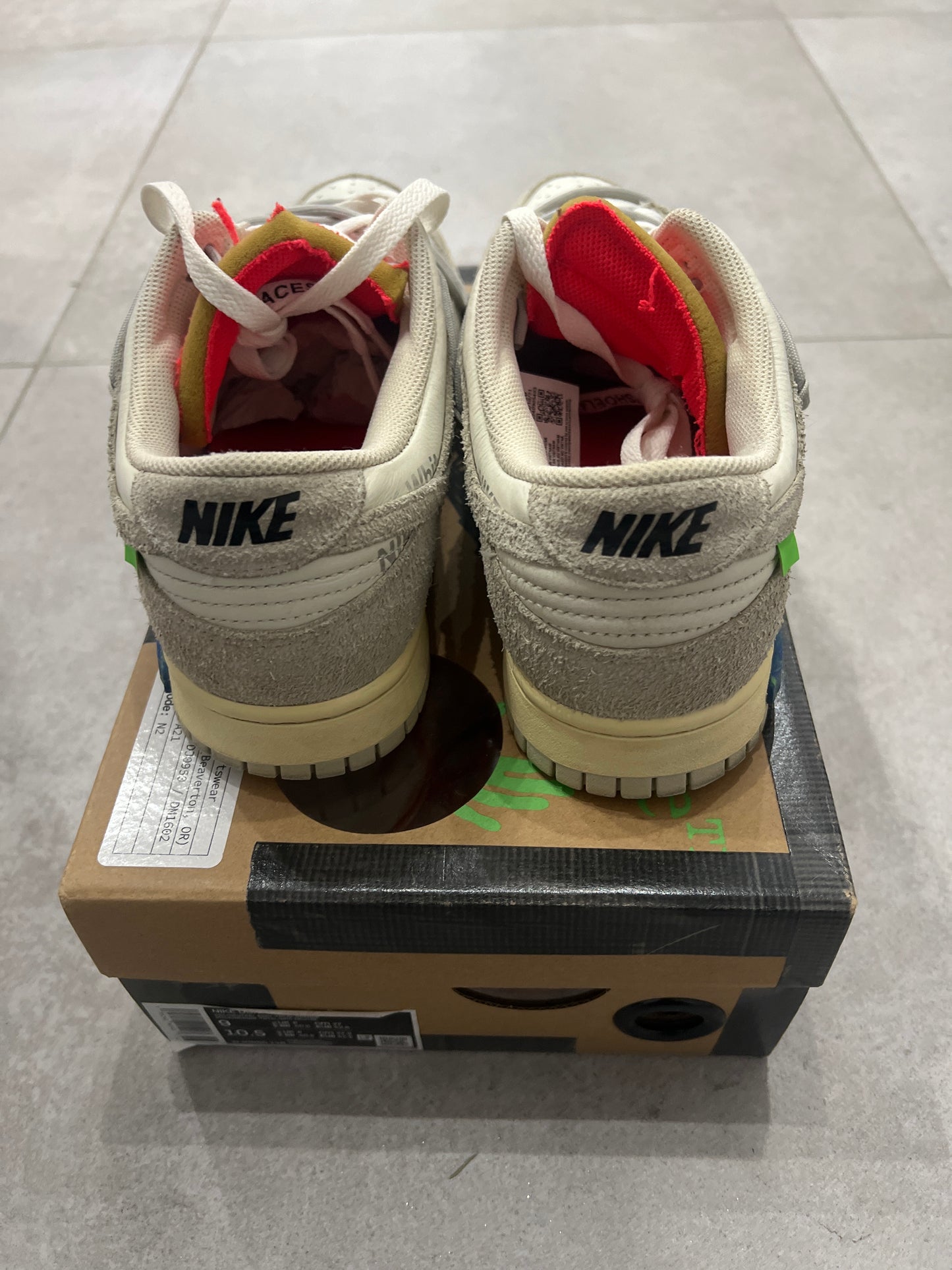 Nike Dunk x Off-White lot 31