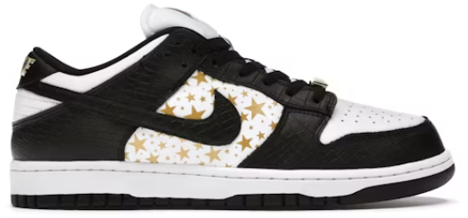 Nike Dunk SB x Supreme Stars Black