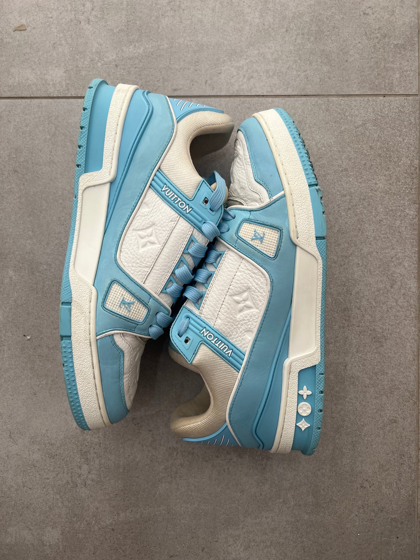 Louis Vuitton Trainer Baby Blue