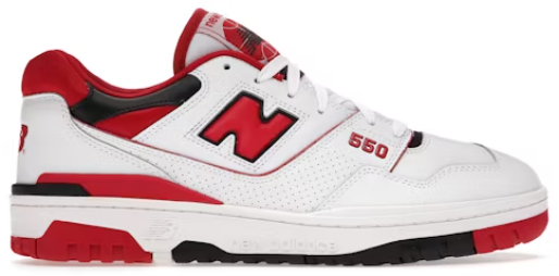 New Balance 550 White Red