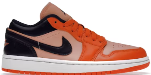 Jordan 1 Low Orange Black (Women's)