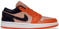 Jordan 1 Low Orange Black (Women's)
