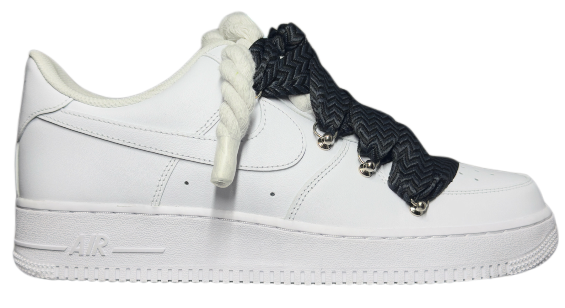 Nike Air Force 1 Low Rope & "Lanvin Black Laces"