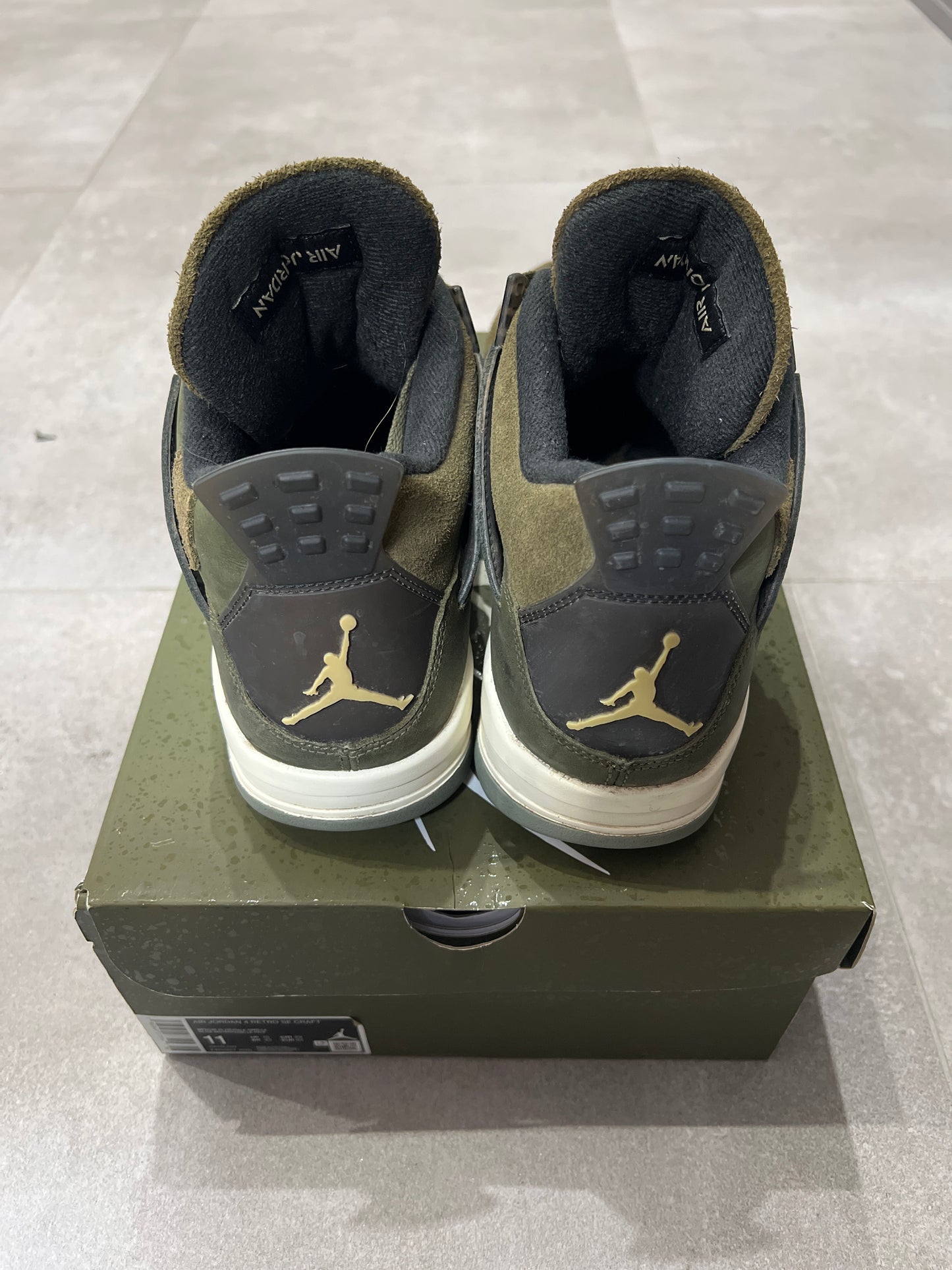 Jordan 4 Craft Olive