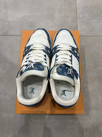 Louis Vuitton Blue Denim Trainer