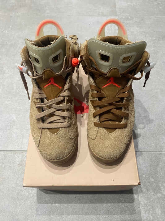 Jordan 6 Retro Travis Scott British Khaki 