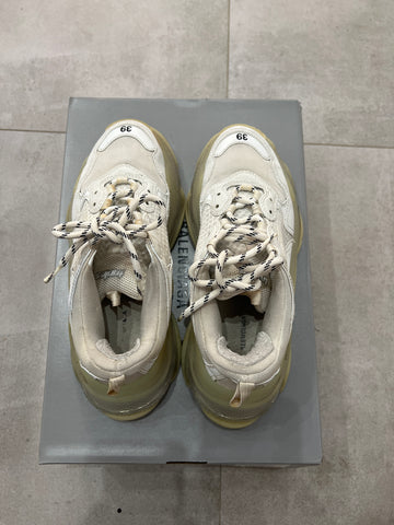 Balenciaga Triple S/3S Clearsole White