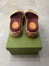 Gucci GG Supreme Platform Sandal