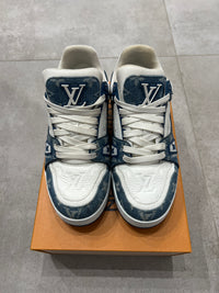 Louis Vuitton Trainer Denim Blue