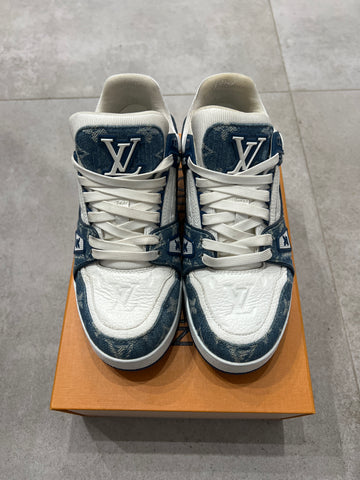Louis Vuitton Trainer Denim Blue