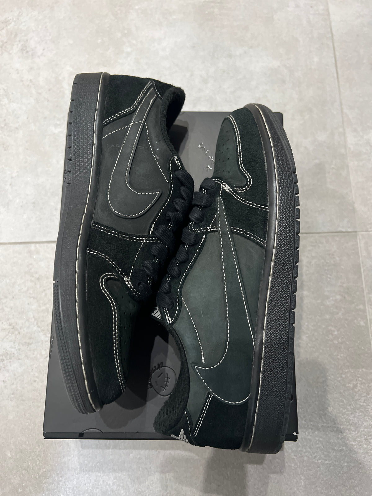 Jordan 1 Low x Travis Scott Black Phantom