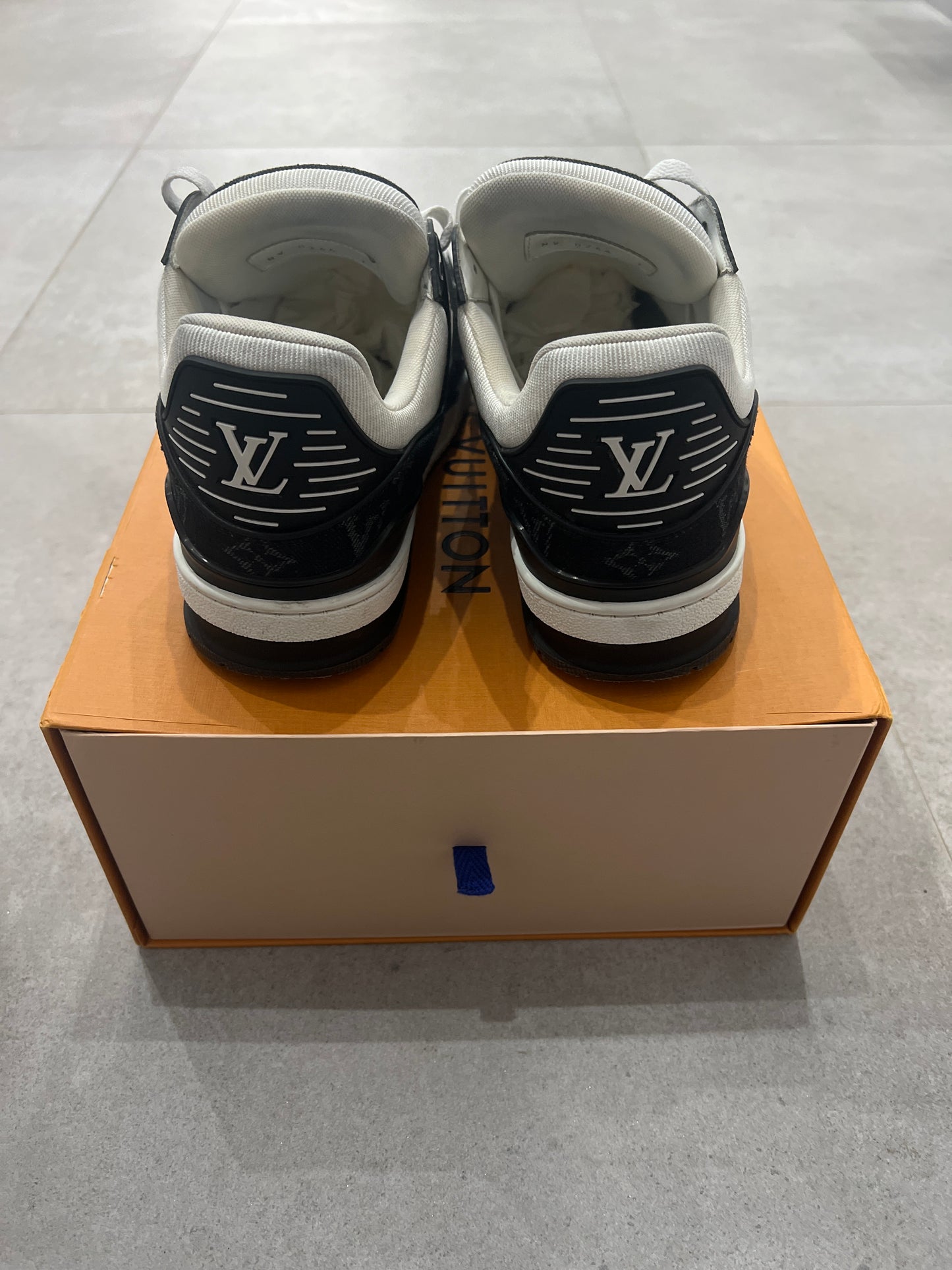 Louis Vuitton Denim Black Trainer