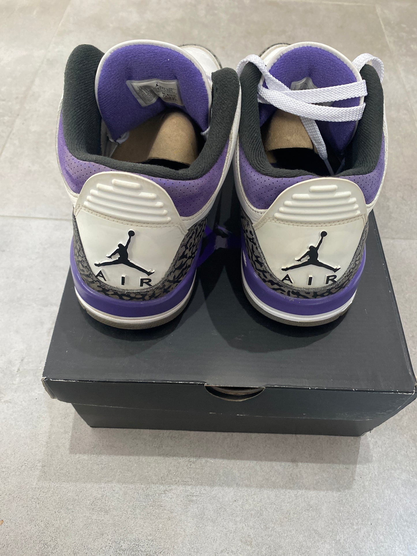 Jordan 3 dark iris