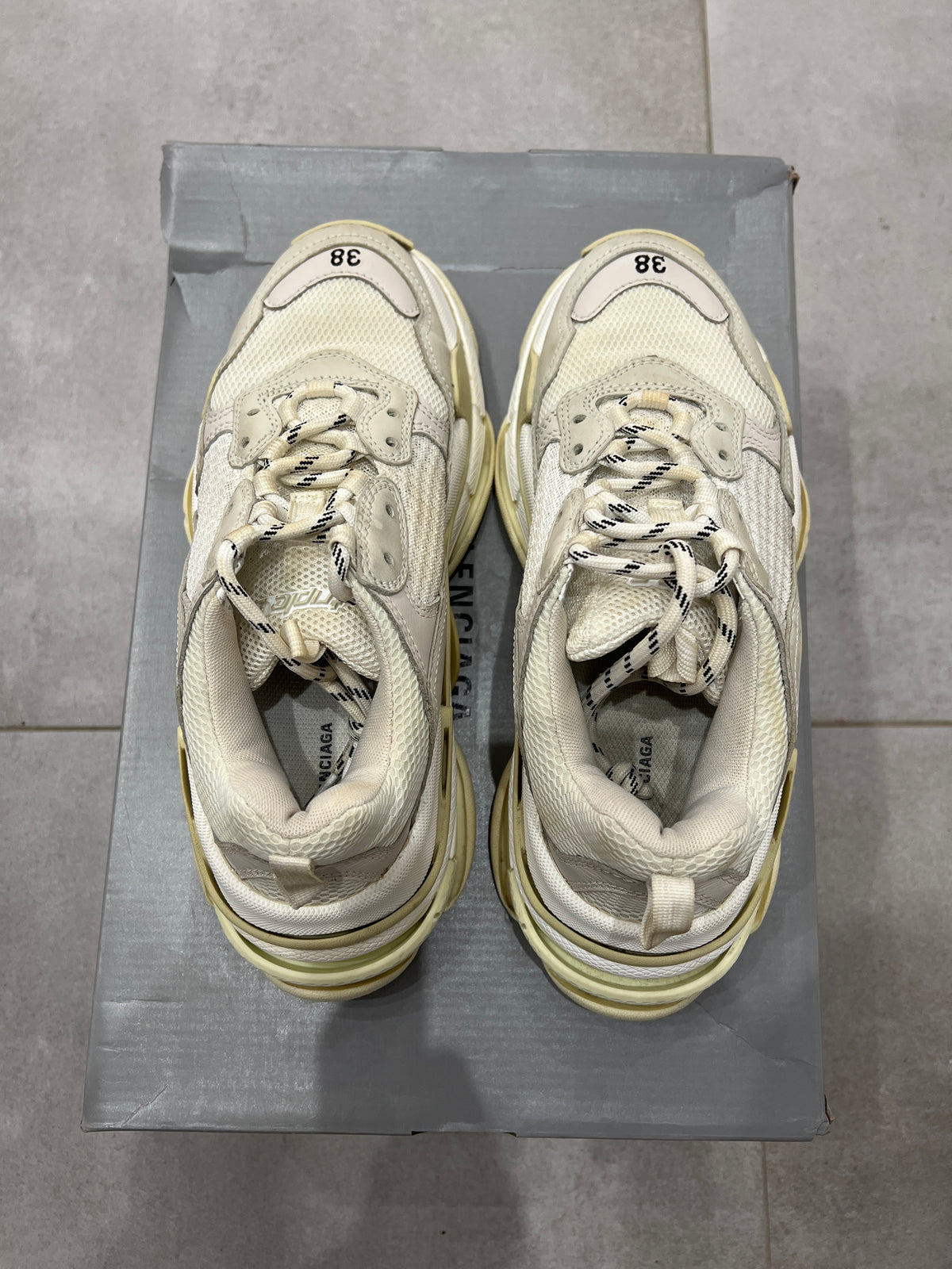 Balenciaga Triple S/3S White (2021)