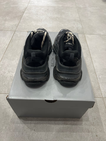 Balenciaga 3S Clearsole Black