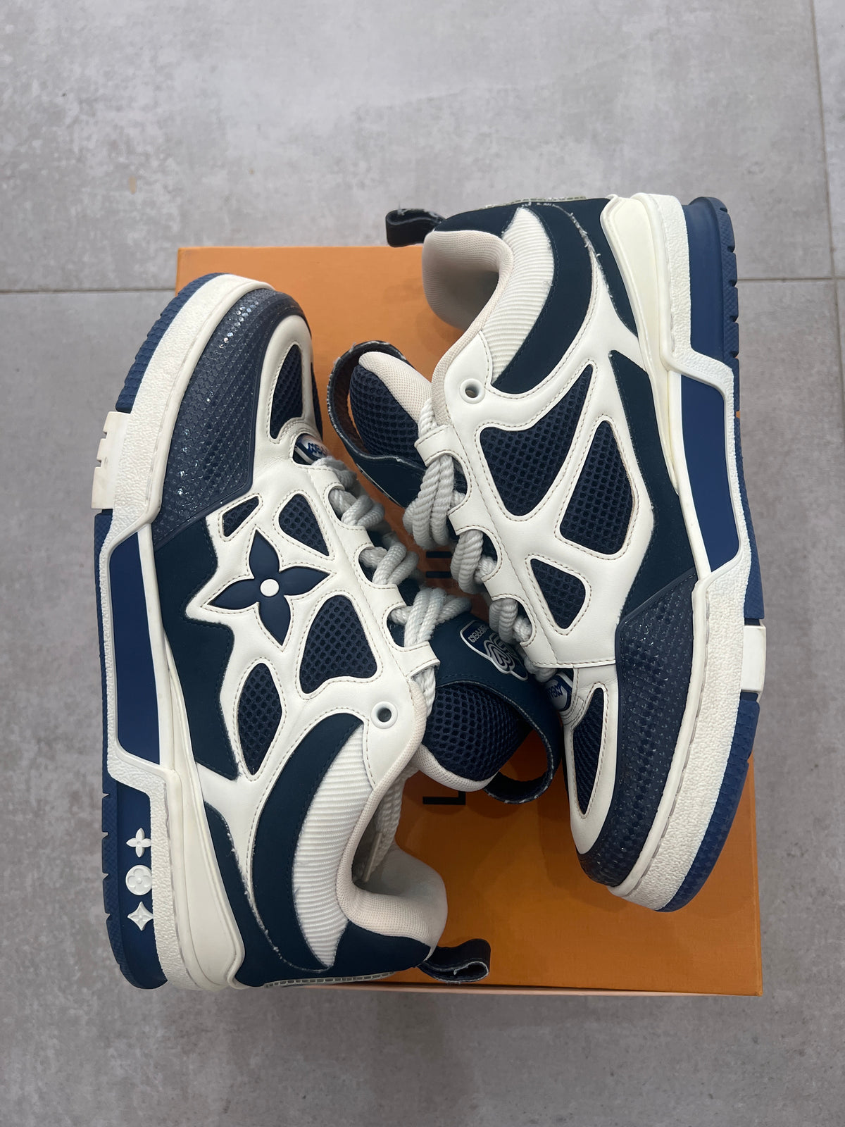 Louis Vuitton Skate Marine White
