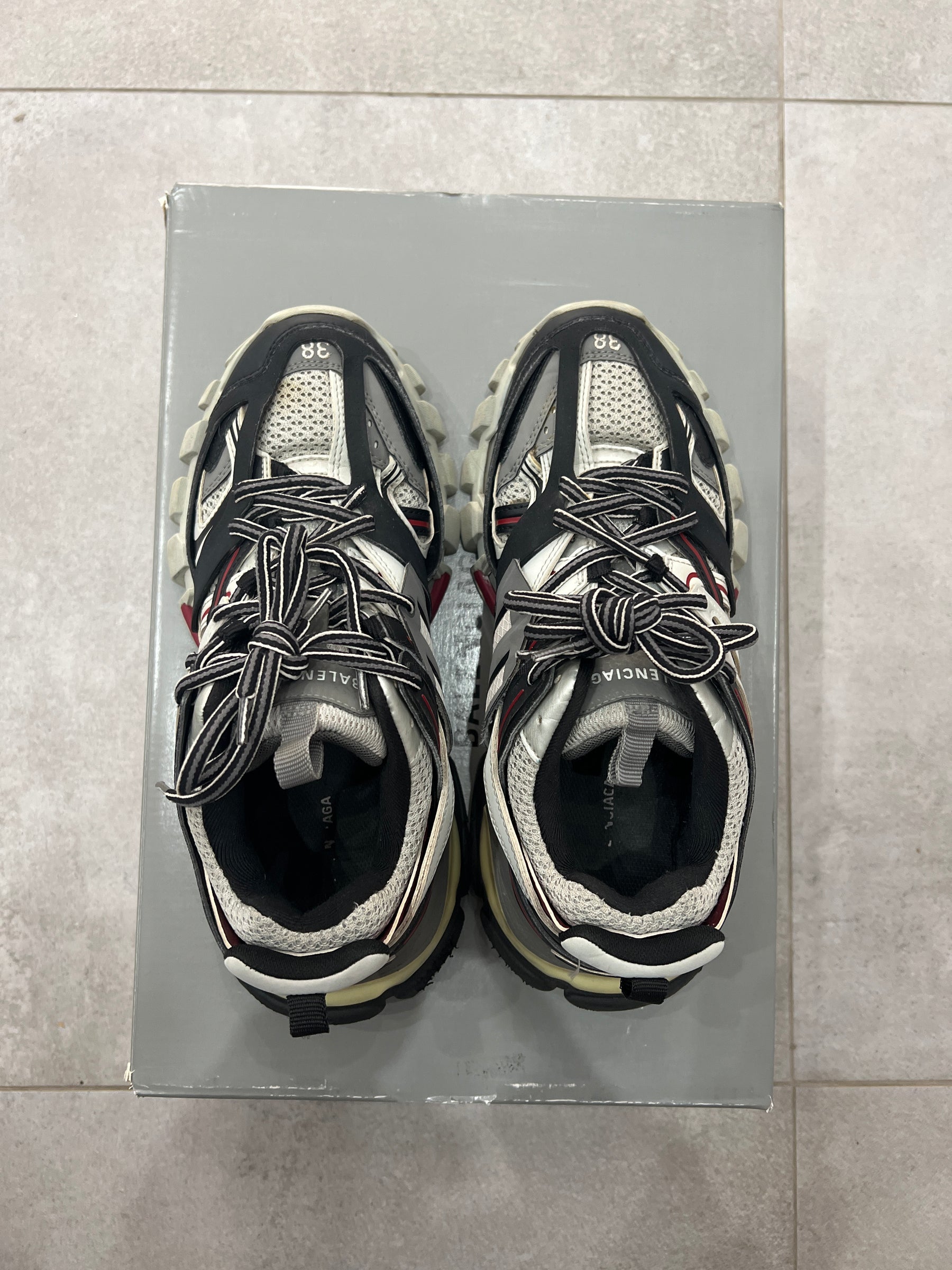 Balenciaga Track Burgundy