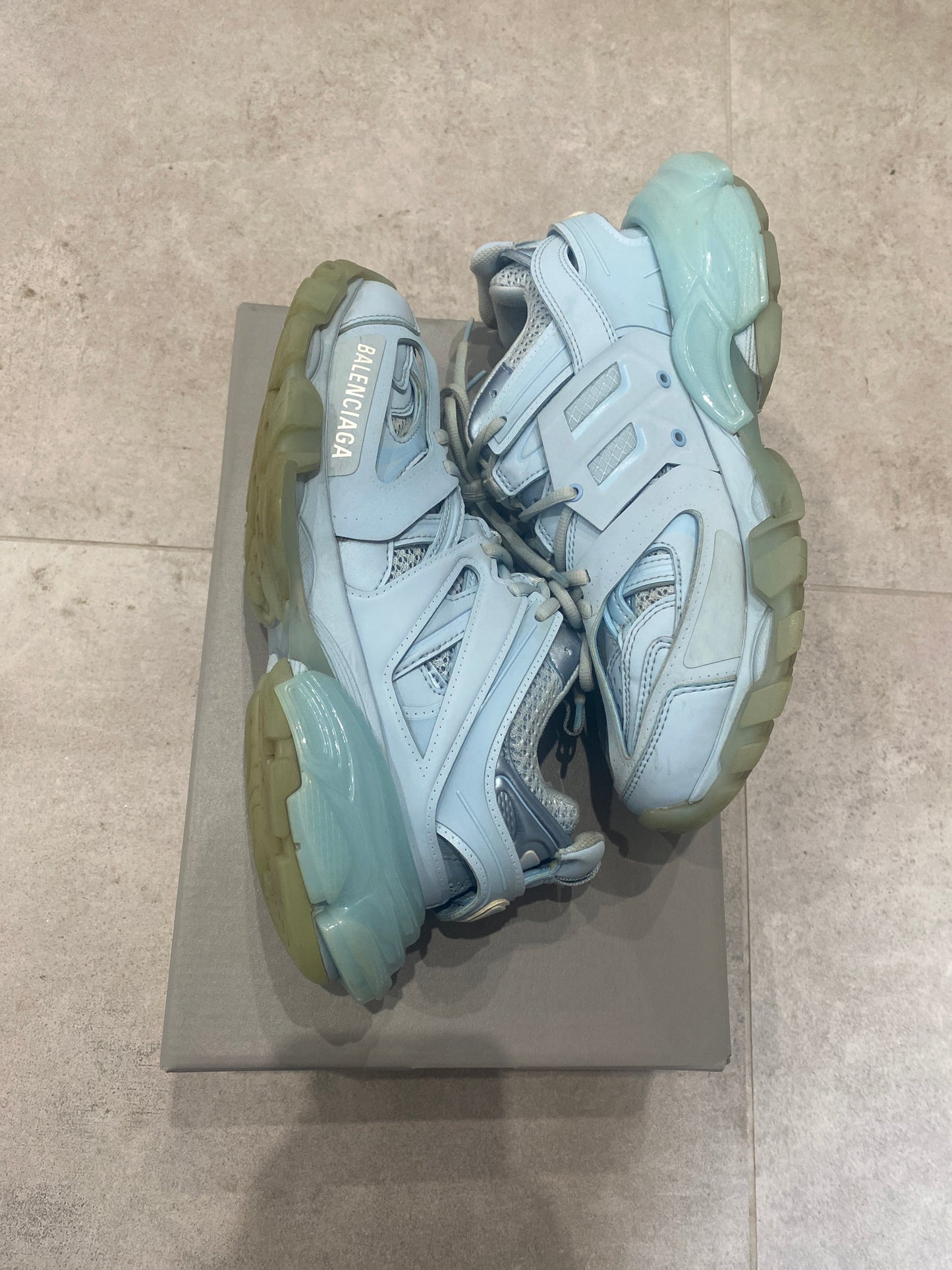 Balenciaga Track Baby Blue