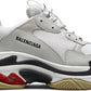 Balenciaga Triple S White Black Red