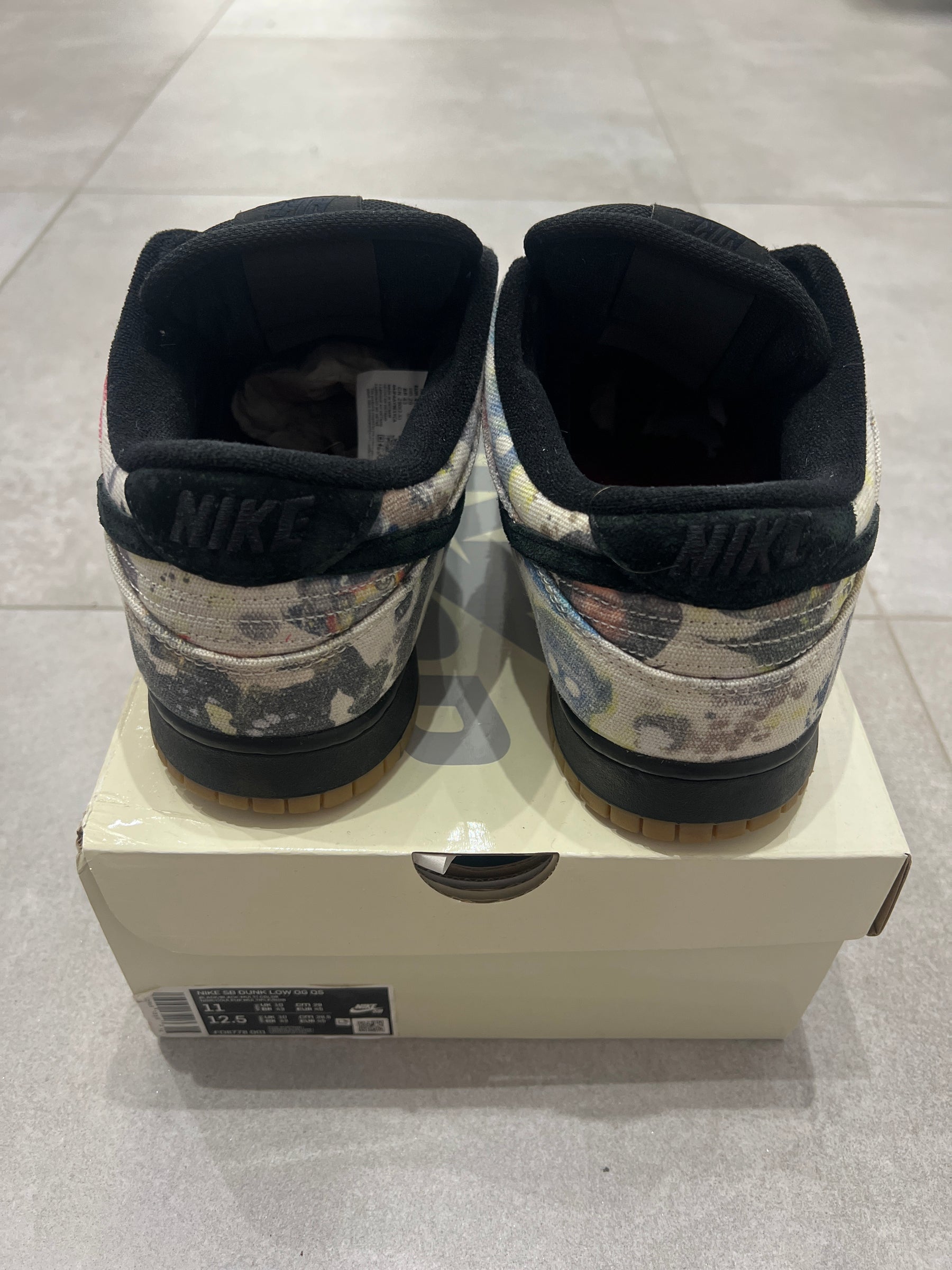 Nike Dunk Low SB x Supreme Rammellzee