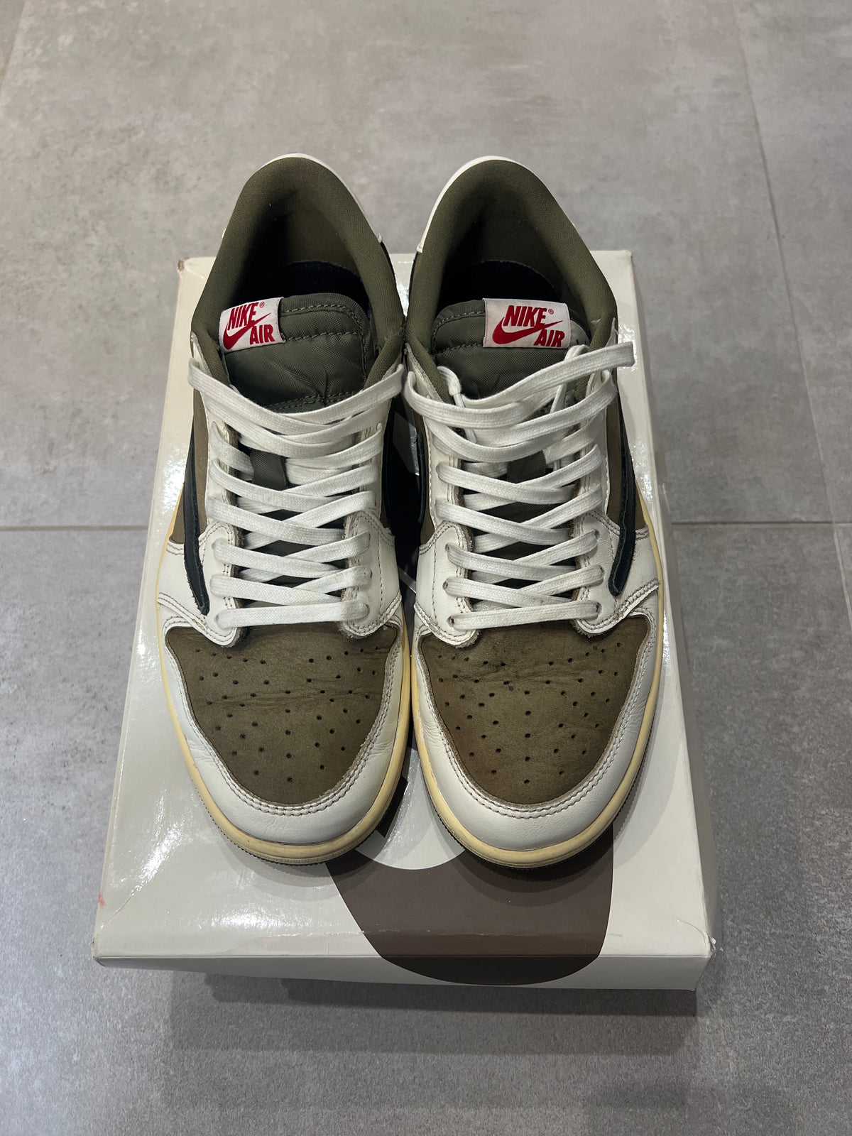 Jordan 1 Low x Travis Scott „Medium Olive”