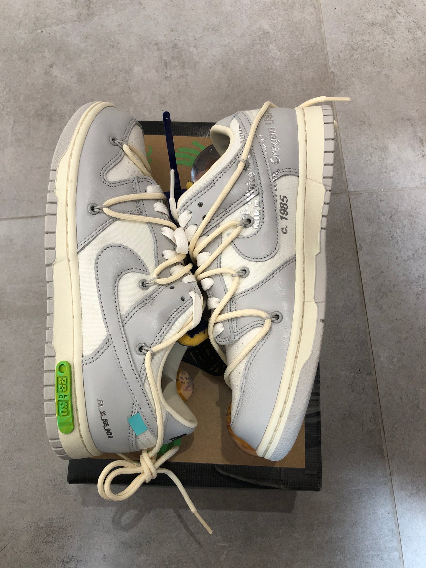 Nike Dunk x Off White Lot 23