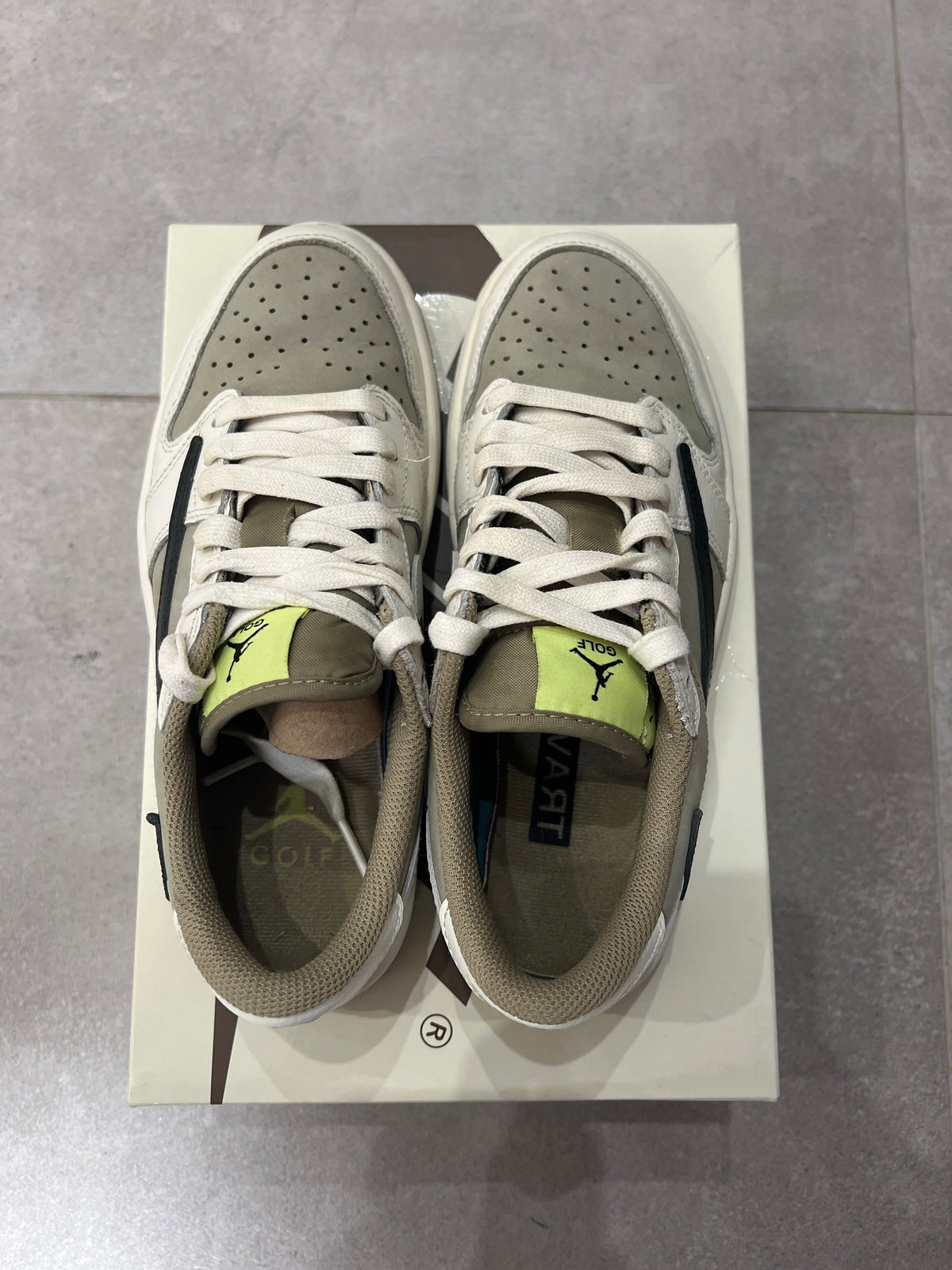 Jordan 1 Low Golf x Travis Scott Neutral Olive