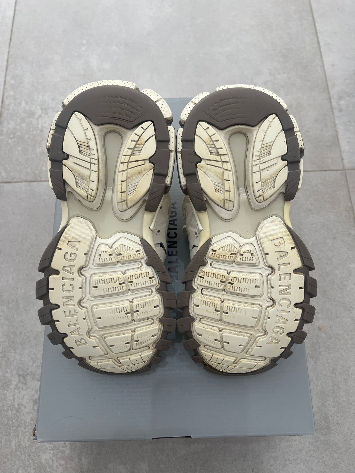 Balenciaga Track White/Brown