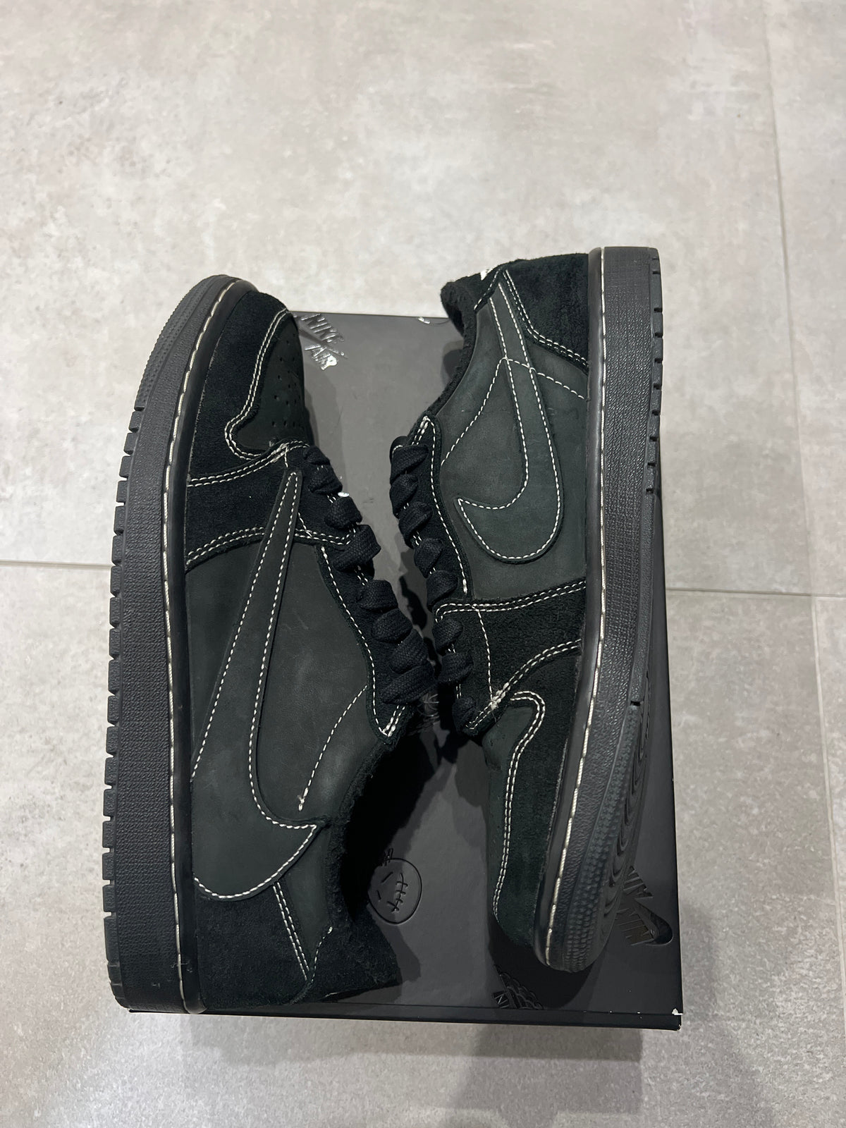 Jordan 1 Low x Travis Scott Black Phantom