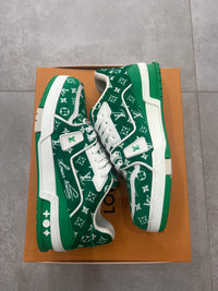 Louis Vuitton Trainer Green Textile