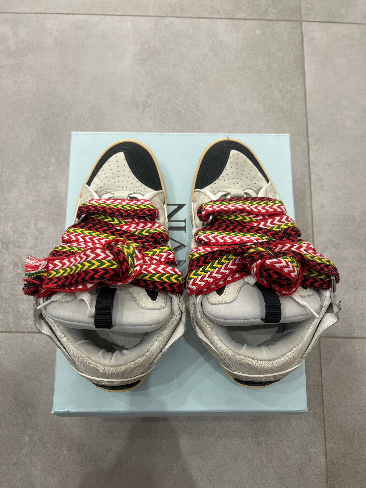 Lanvin Curb White Invory