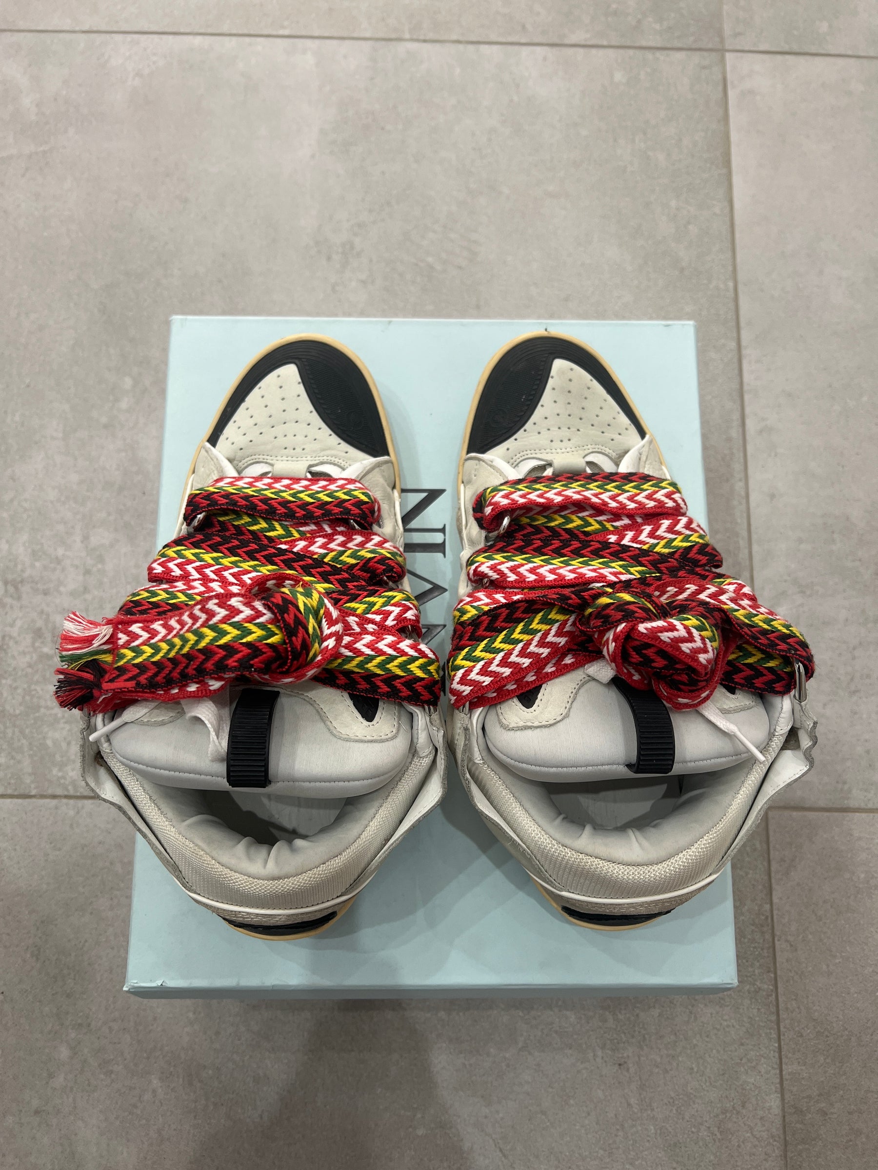 Lanvin Curb White Invory