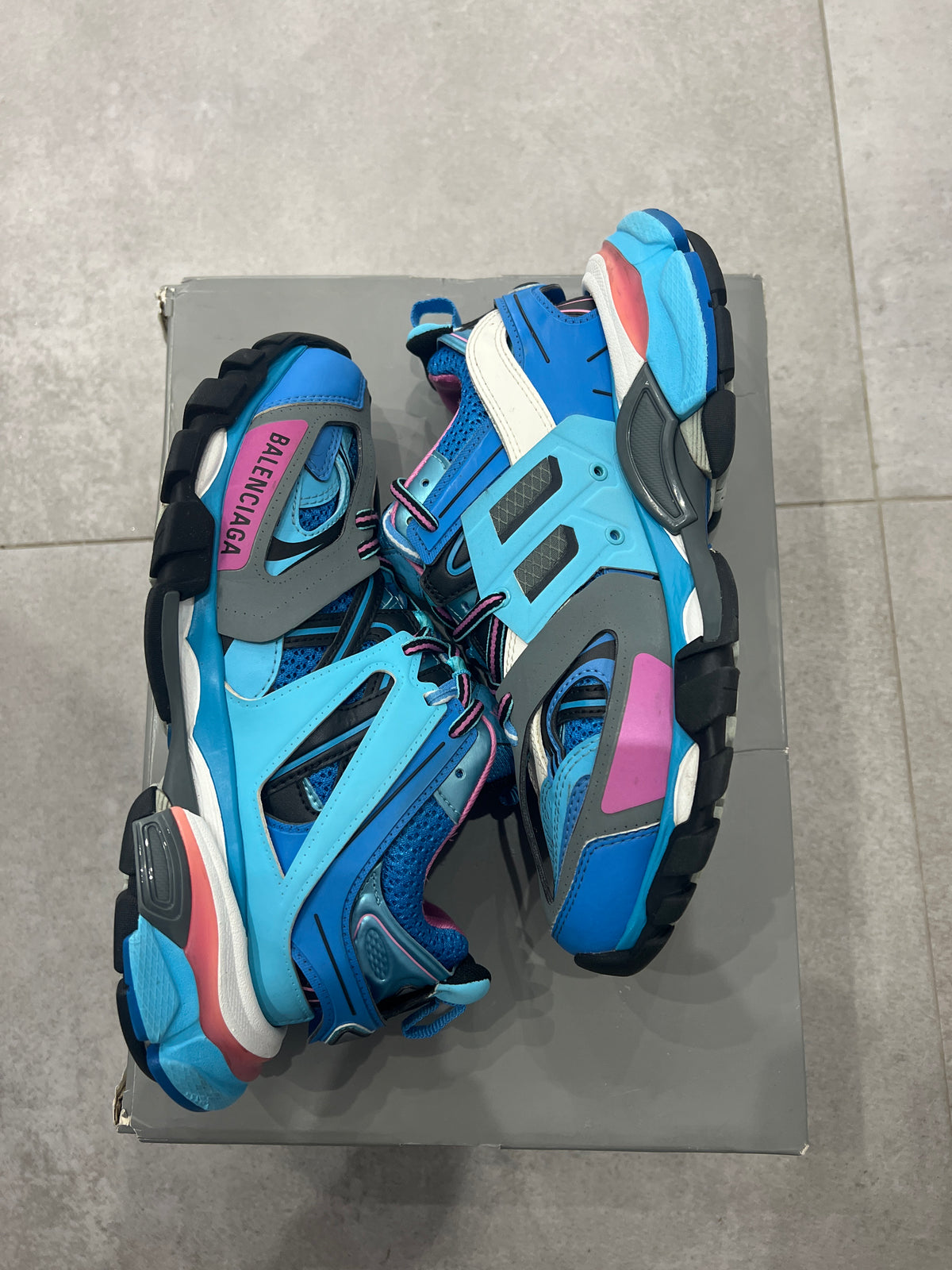 Balenciaga Track Blue/Pink