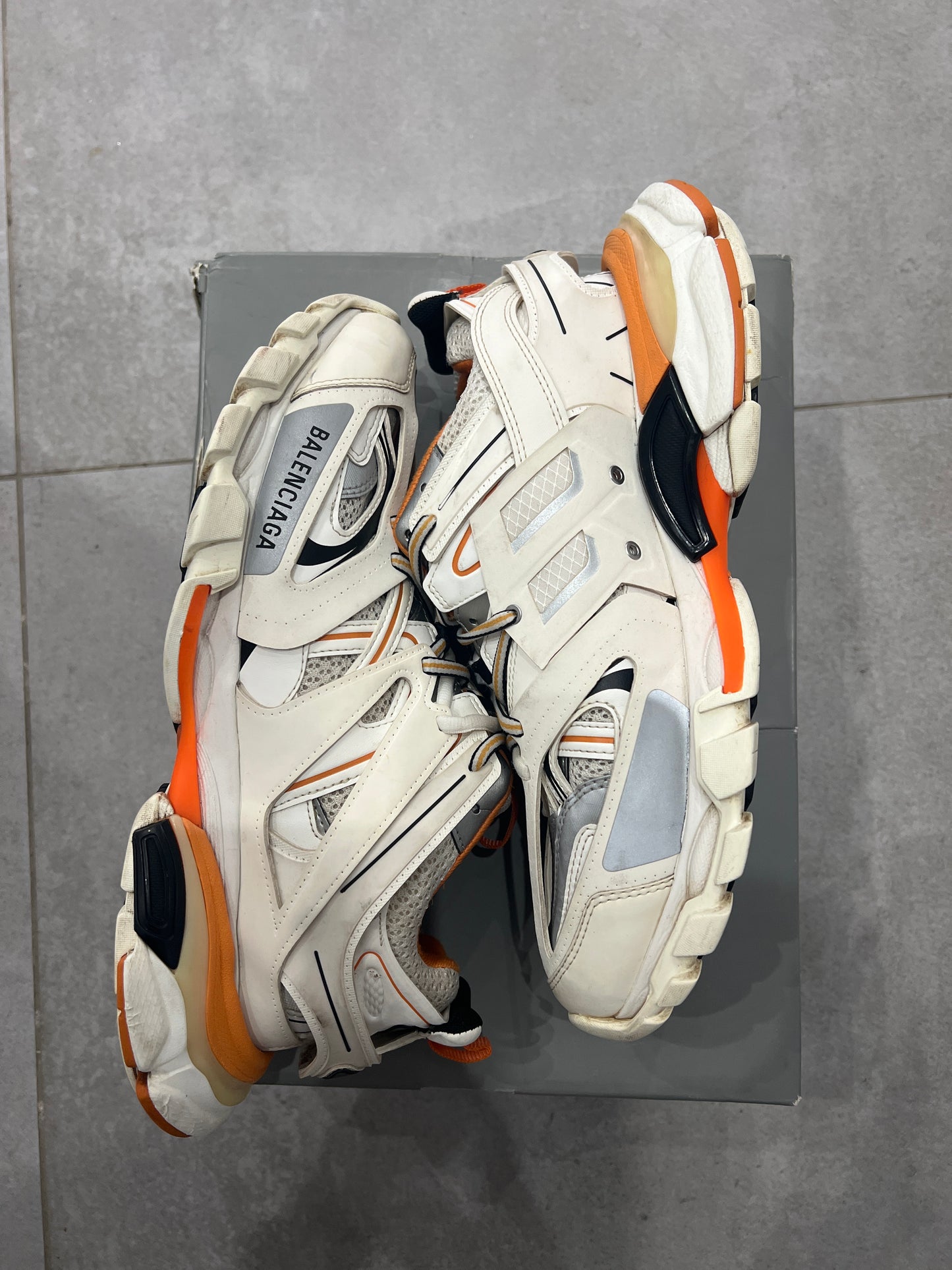 Balenciaga Track White/Orange