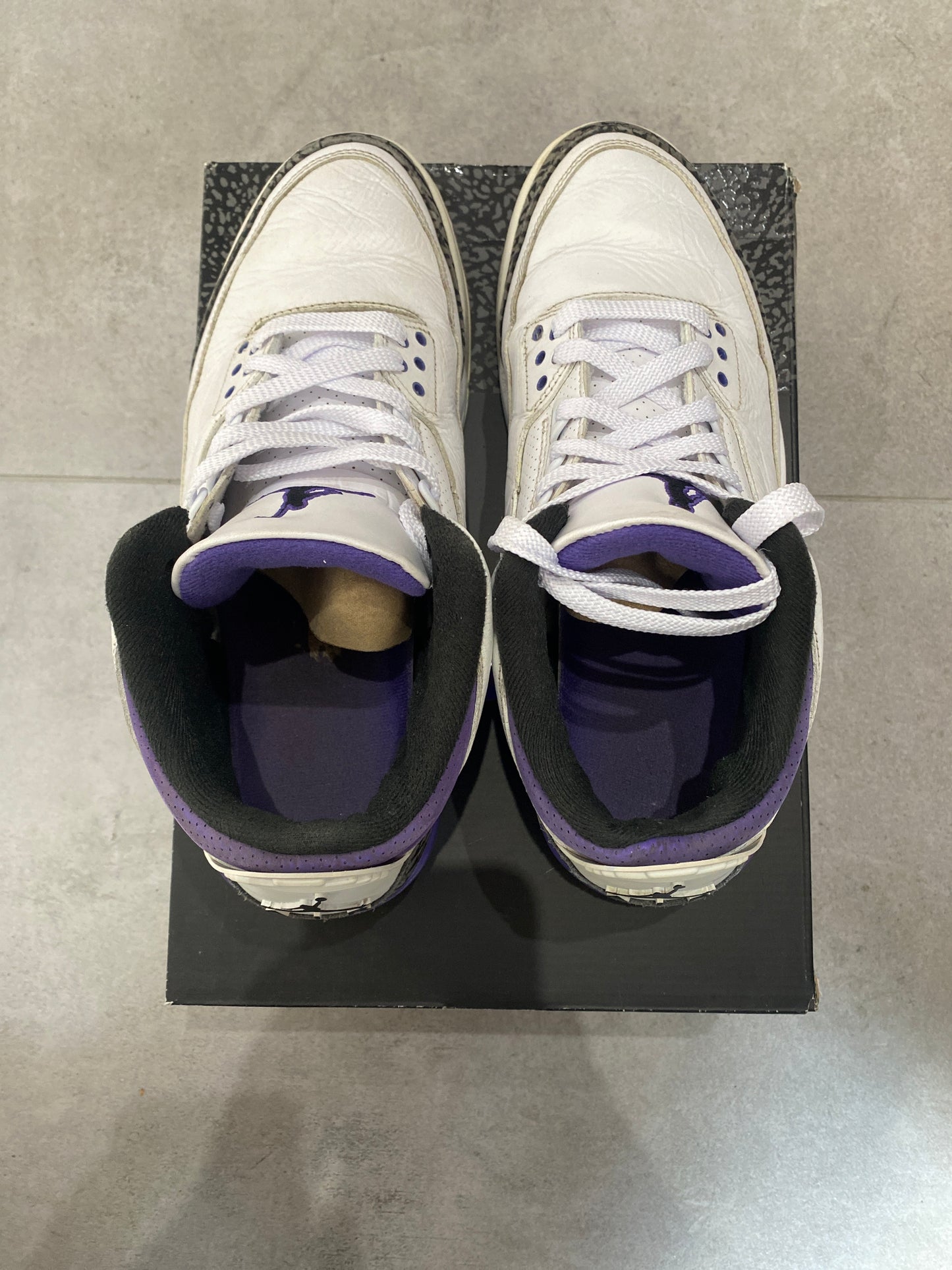 Jordan 3 dark iris