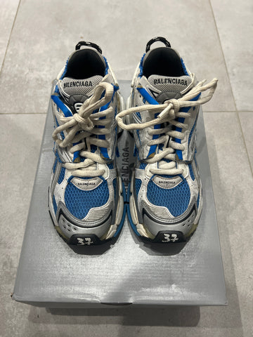 Balenciaga Runner Silver / Blue