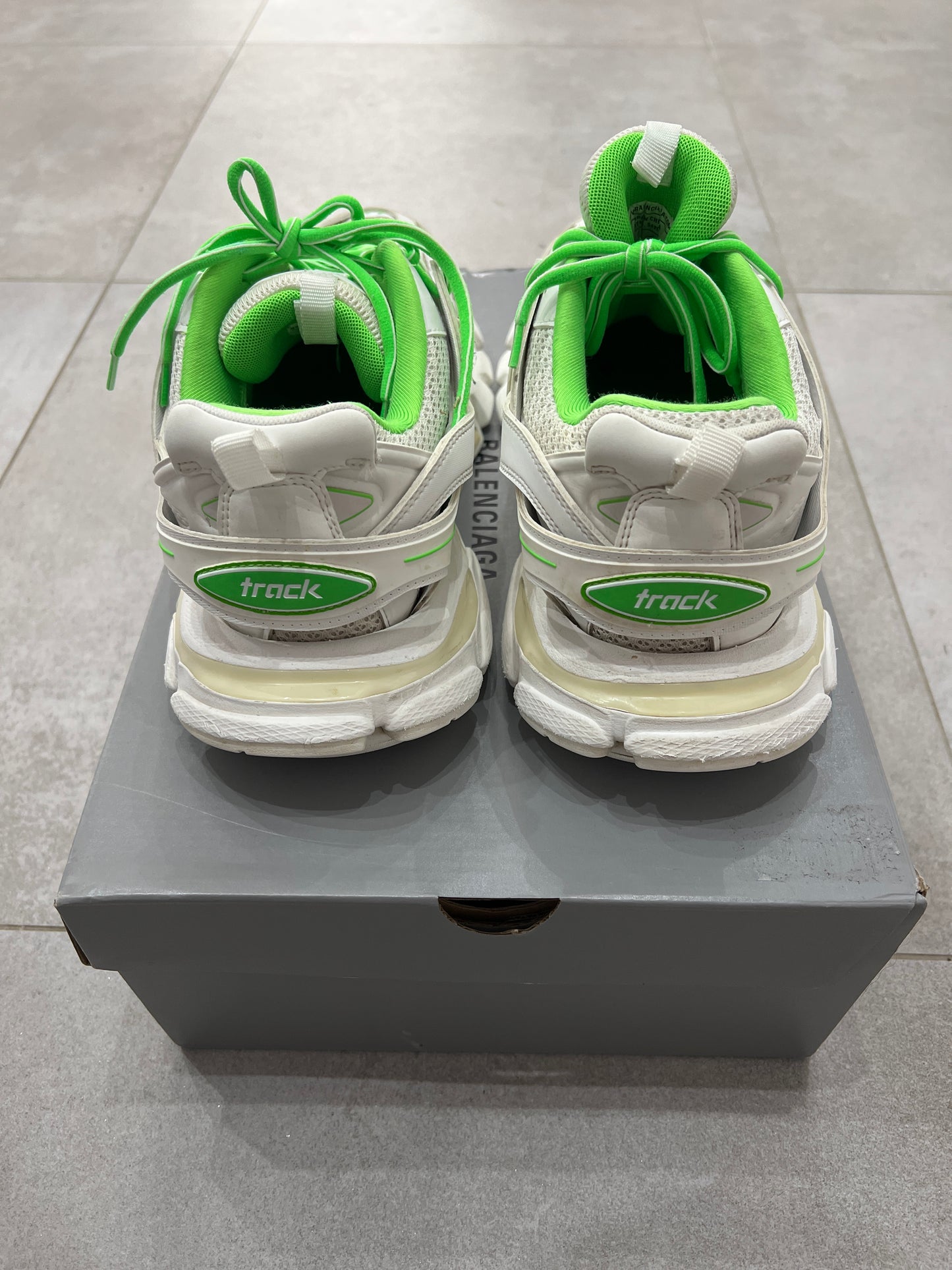 Balenciaga Track White/Green