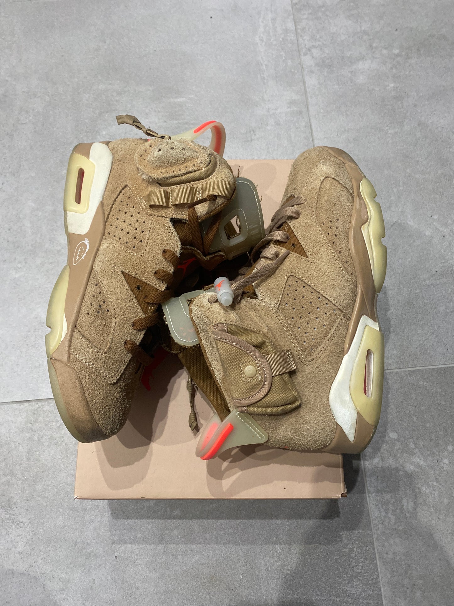 Jordan 6 Retro Travis Scott British Khaki 