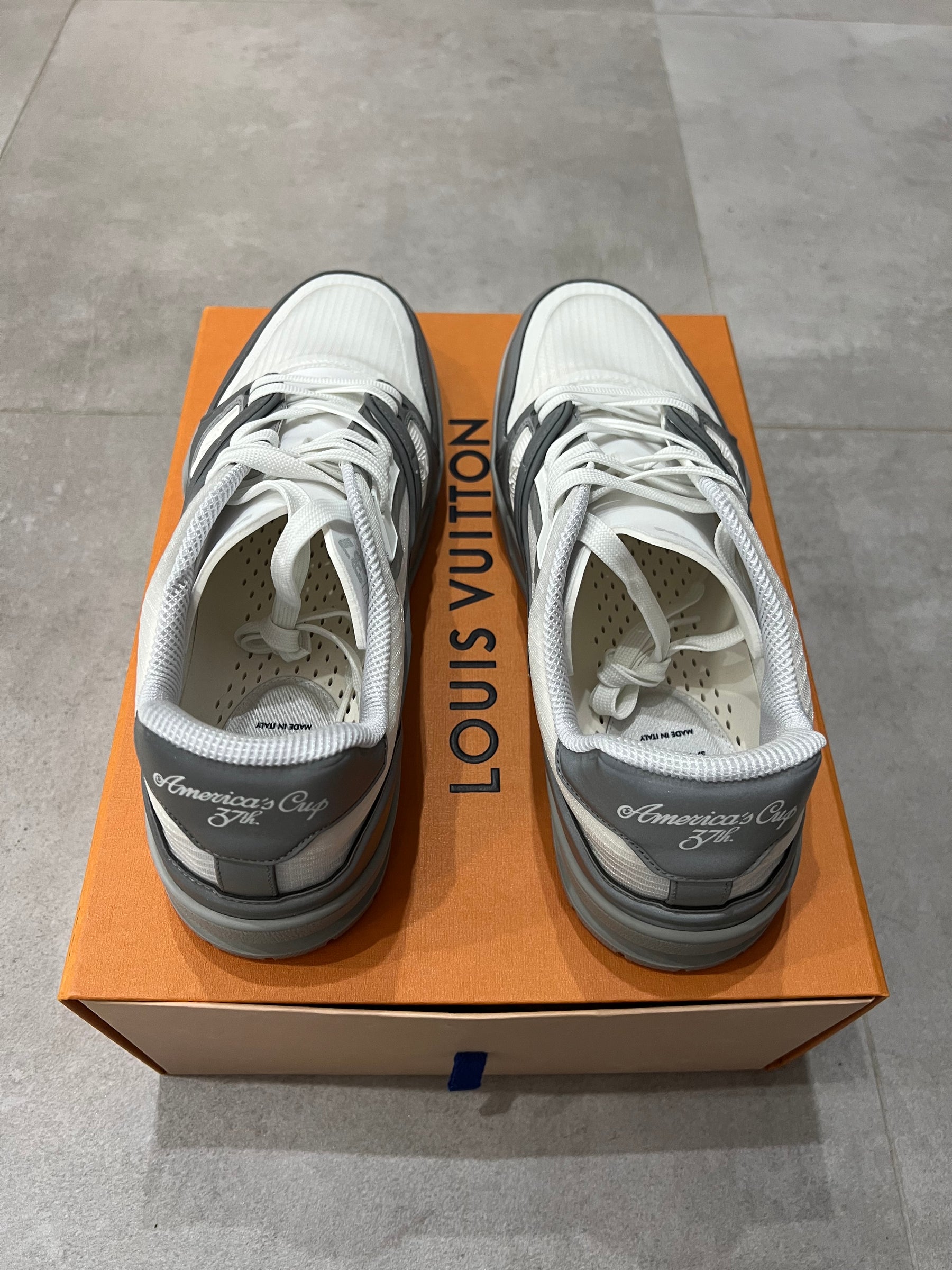 Louis Vuitton Trainer 37th America Cup Grey