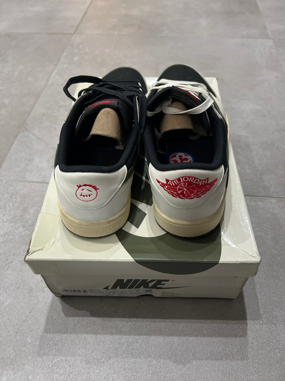 Jordan 1 Low x Travis Scott Olive