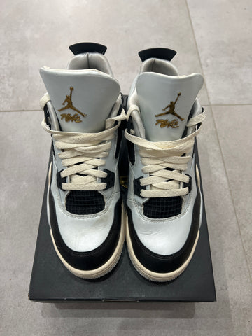 Jordan 4 Platinum Gold