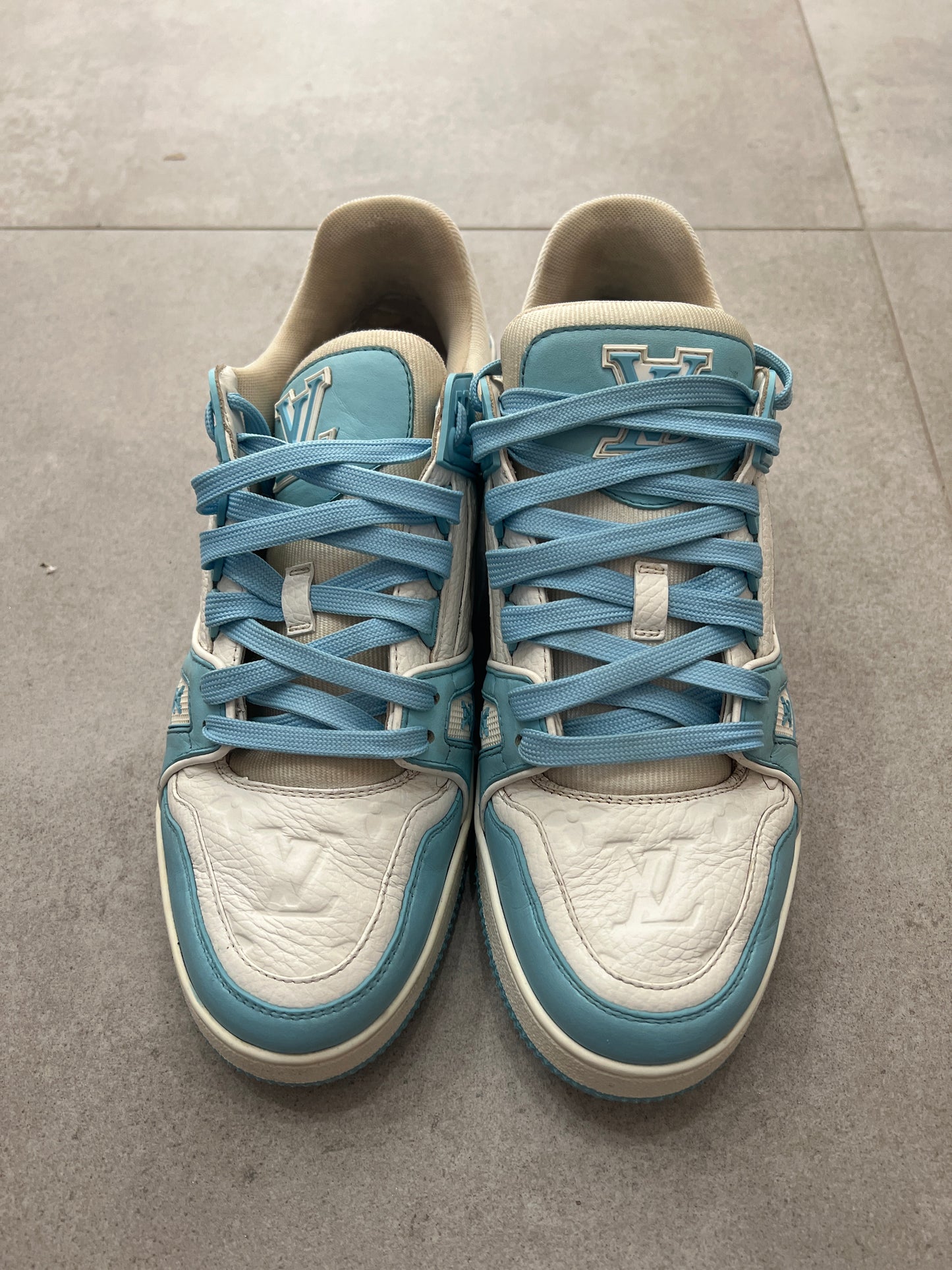 Louis Vuitton Trainer Baby Blue