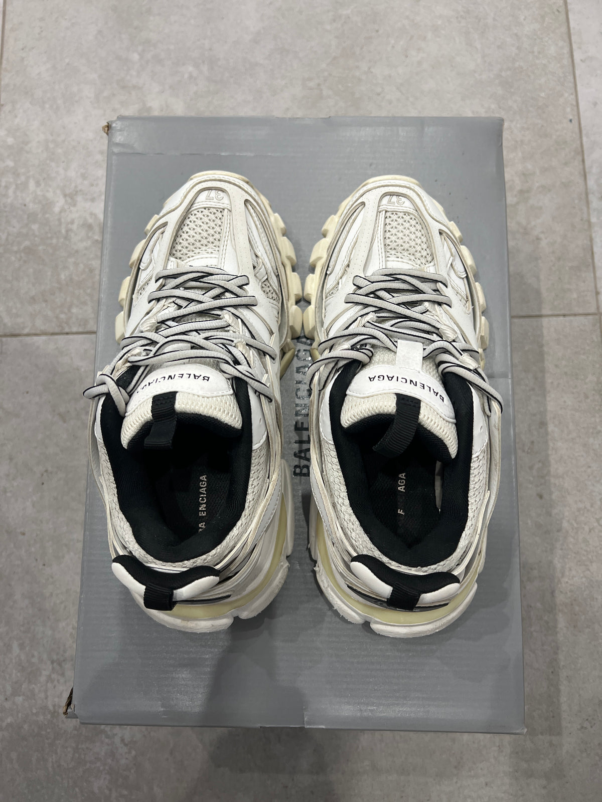 Balenciaga Track White/Black