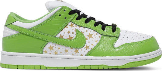 Nike SB Dunk Low Supreme Stars Mean Green