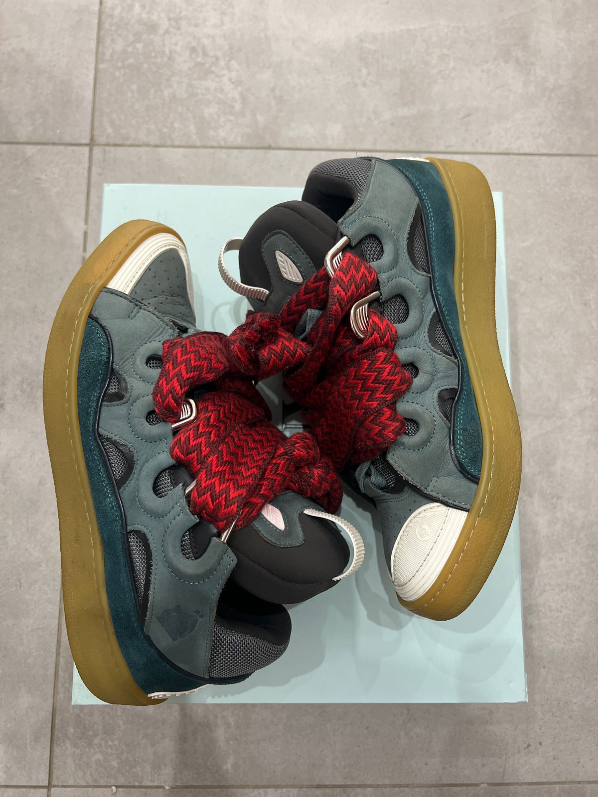 Lanvin Curb Blue/Grey