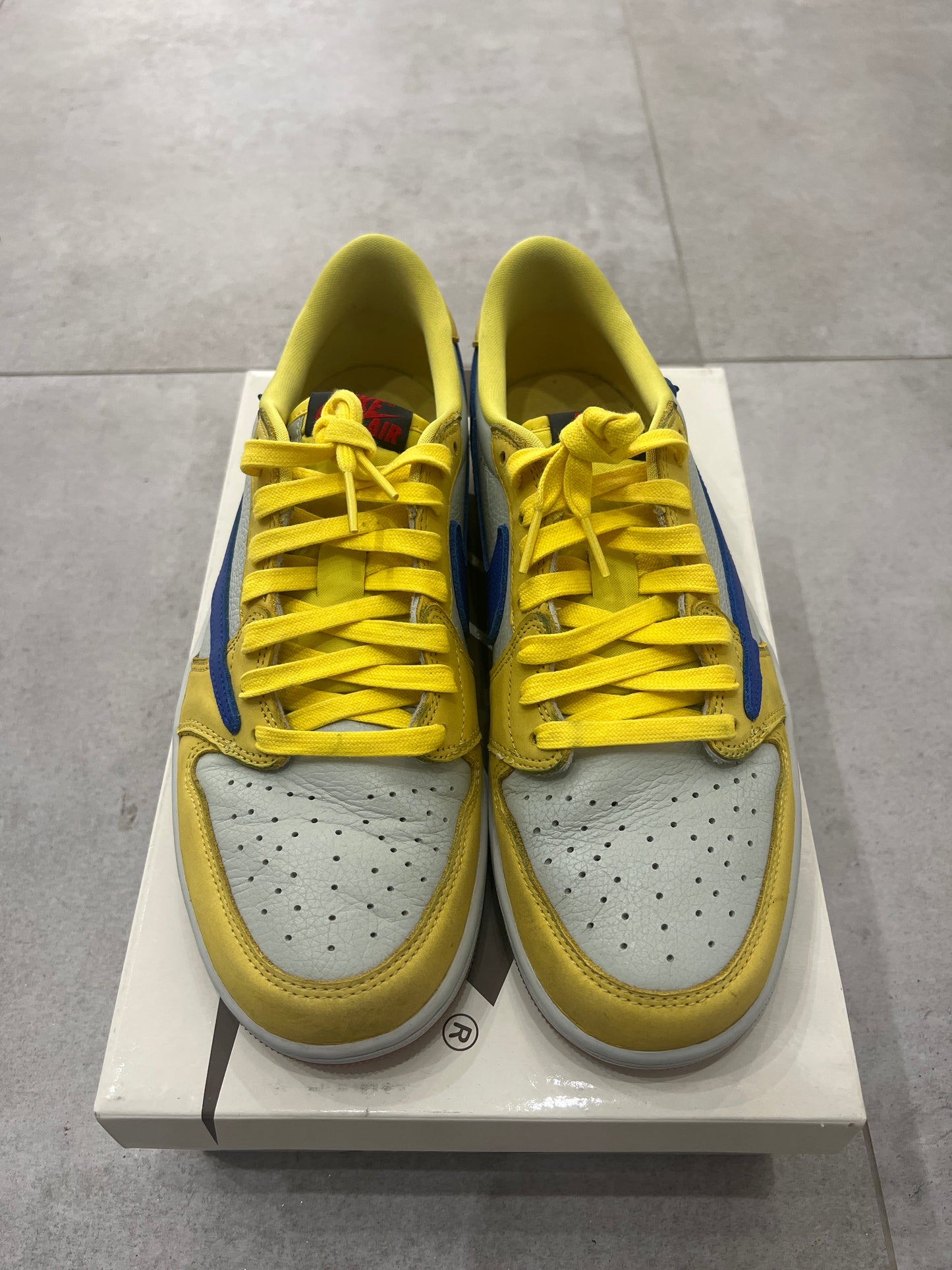 Jordan 1 Low x Travis Scott „Canary”